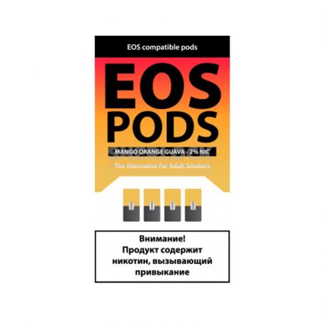 Капсулы EOS Pods Манго Апельсин Гуава (10 шт в бл)