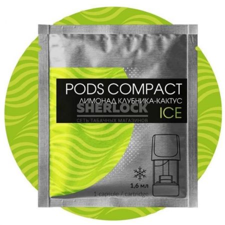 Капсула Pods Compact для Logic 1,5 % Лимонад клубника кактус айс