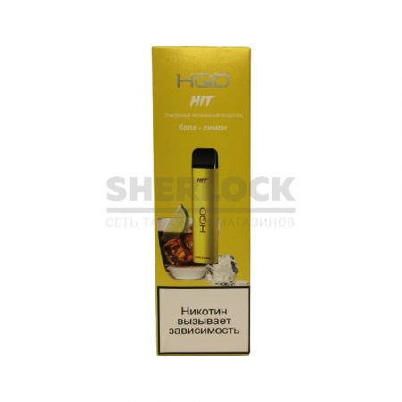 Электронная сигарета HQD HIT 1600 (Кола-лимон)
