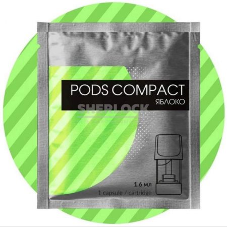 Капсула Pods Compact для Logic 1,5 % Яблоко