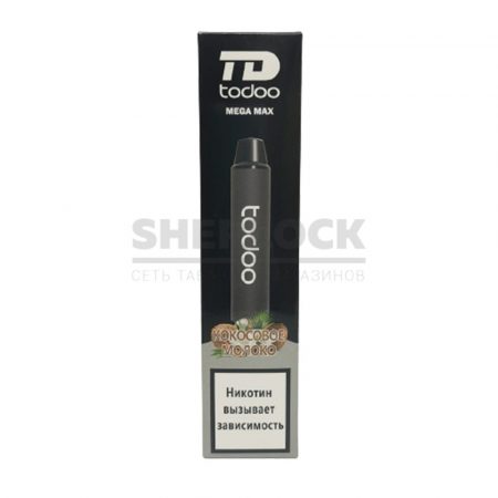 Электронная сигарета TODOO MEGA MAX 2500 (Кокосовое молоко)