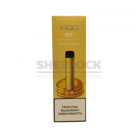 Электронная сигарета HQD HIT 1600 (Блины с медом)