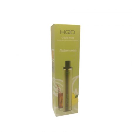 Электронная сигарета HQD Cuvie Plus 1200 (Лайм Кола)