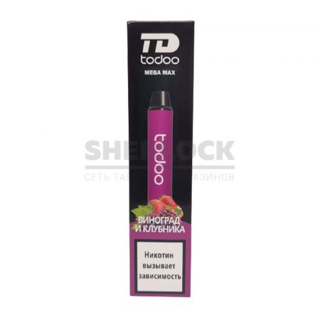 Электронная сигарета TODOO MEGA MAX 2500 (Виноград клубника)