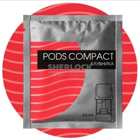 Капсула Pods Compact для Logic 1,5% Клубника