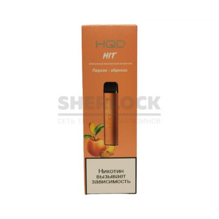 Электронная сигарета HQD HIT 1600 (Персик- абрикос)