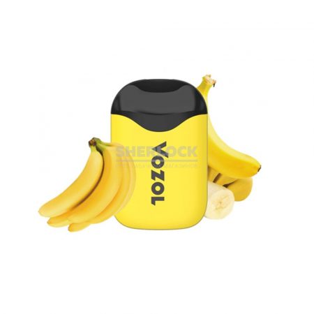 Электронная сигарета VOZOL D5 1000 (Банановый лед)