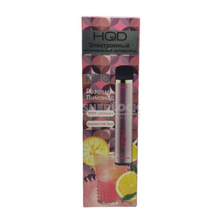Электронная сигарета HQD King 2000 Pink Lemonade (Розовый лимонад)