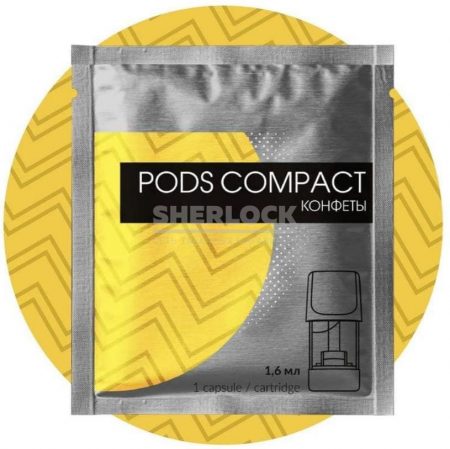 Капсула Pods Compact для Logic 1,5 % Конфеты