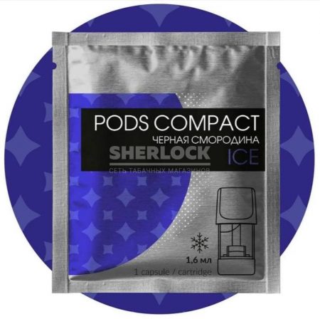 Капсула Pods Compact для Logic 1,5 % Черная смородина айс