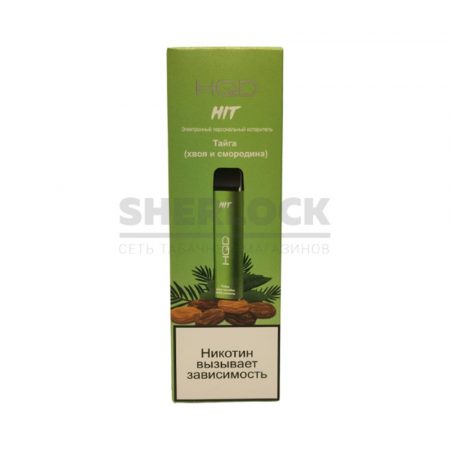 Электронная сигарета HQD HIT 1600 (Тайга хвоя и смородина)