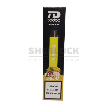 Электронная сигарета TODOO MEGA MAX 2500 (Банан вишня)