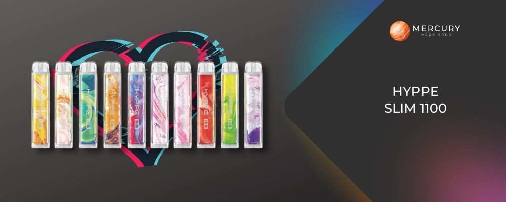 Hyppe Slim - одноразовая электронная сигарета на 1100 затяжек