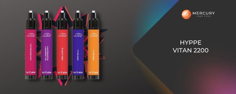 Hyppe Vitan - одноразовая электронная сигарета на 2200 затяжек