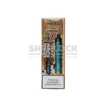 Электронная сигарета HQD LUX 1500 (Кокос и шоколад)
