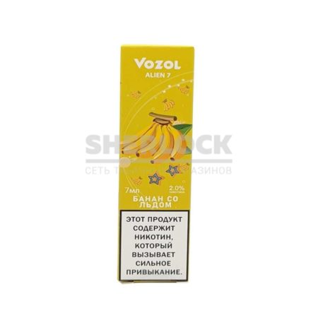 Электронная сигарета VOZOL ALIEN 7 2500 (Банан)