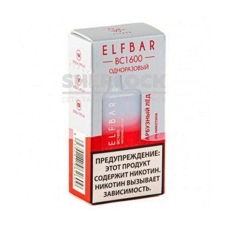Электронная сигарета ELF BAR BC1600 (Арбузный лед)