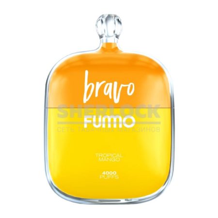 Электронная сигарета Fummo BRAVO 4000 (Тропическое манго)