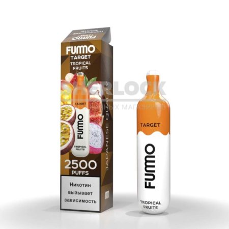 Электронная сигарета Fummo TARGET 2500 (Тропические фрукты)