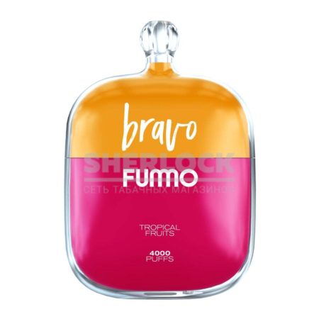 Электронная сигарета Fummo BRAVO 4000 (Тропические фрукты)
