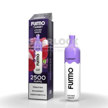 Электронная сигарета Fummo TARGET 2500 (Личи-Виноград)