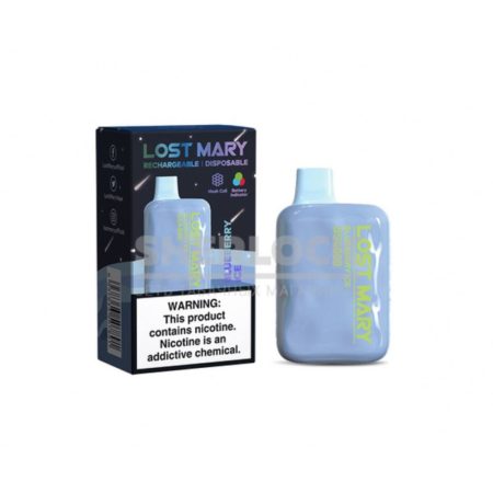 Электронная сигарета LOST MARY OS4000 Blueberry Ice (Черничный лед)