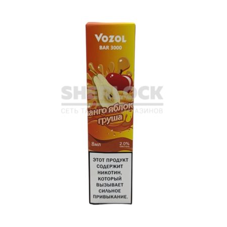 Электронная сигарета VOZOL BAR 3000 (Манго Яблоко Груша)