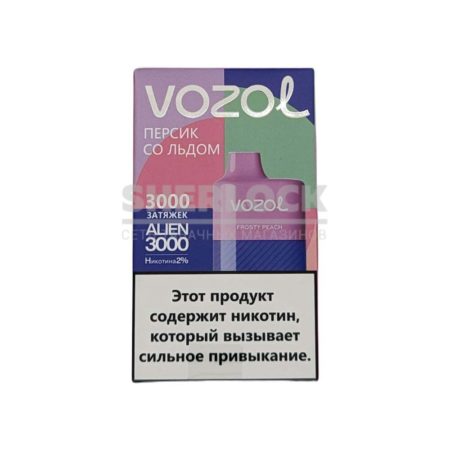 Электронная сигарета VOZOL ALIEN 3000 (Персик)