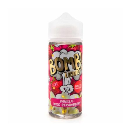Жидкость Cotton Candy Bomb! SALT Vanilla Wild Strawberry (120 мл)