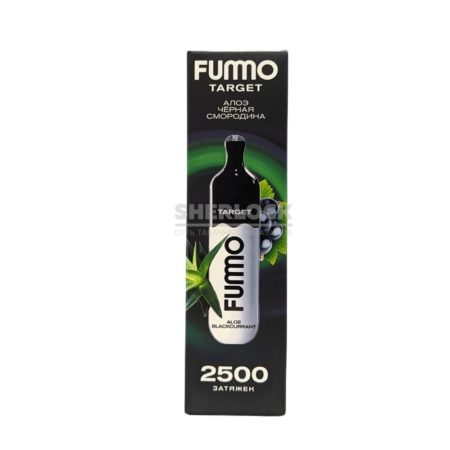Электронная сигарета Fummo TARGET 2500 (Алое Черная смородина)