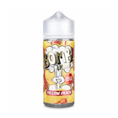 Жидкость Cotton Candy Bomb! SALT Yellow Peach (120 мл)