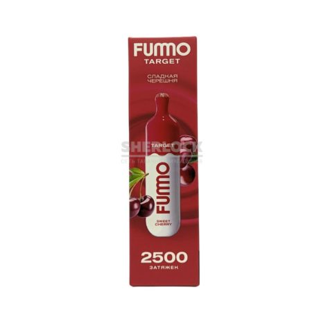Электронная сигарета Fummo TARGET 2500 (Сладкая черешня)