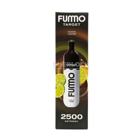 Электронная сигарета Fummo TARGET 2500 (Кола Лайм)