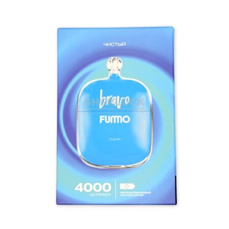 Электронная сигарета Fummo BRAVO 4000 (Чистый)