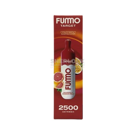 Электронная сигарета Fummo TARGET 2500 (Грейпфрут Маракуйя)