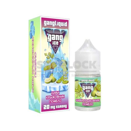 Жидкость Gang Ice 30 мл 2% (20 мг/мл) Strong (Киви крыжовник помело)