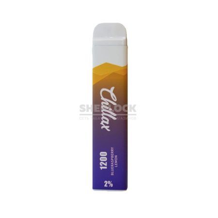 Электронная сигарета CHILLAX 1200 (Голубая малина лимон)