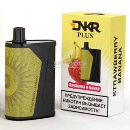 DNKR Plus 6500 - Strawberry Banana (Клубника Банан)
