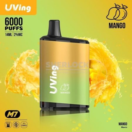 Uving M7 Mango (Манго) 6000 затяжек