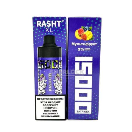 Электронная сигарета RASHT XL 15000 (Мультифрукт)