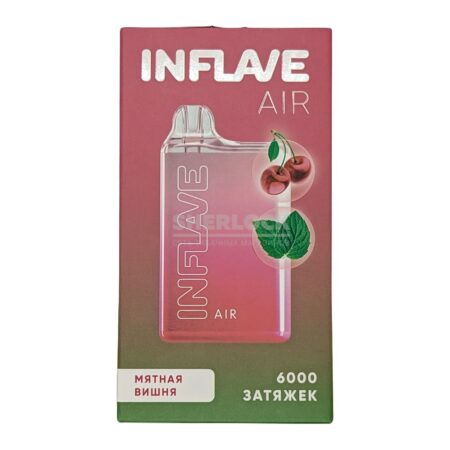 Электронная сигарета INFLAVE AIR 6000 (Мятная вишня)