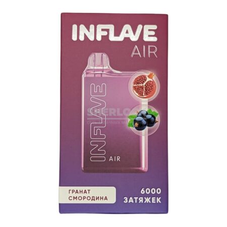 Электронная сигарета INFLAVE AIR 6000 (Гранат Смородина)