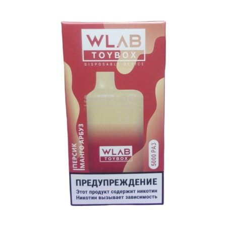 Электронная сигарета WLAB TOYBOX 5000 (Персик манго арбуз)