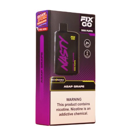 Электронная сигарета NASTY FIX GO 5000 (Виноград)