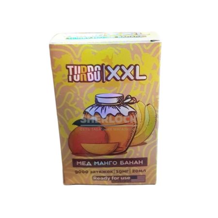 Электронная сигарета TURBO XXL 9000 (Мёд манго банан)