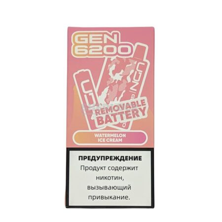 Электронная сигарета UDN GEN 6200 (Арбузное мороженое)