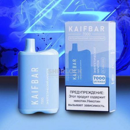 Электронная сигарета KAIFBAR 7000 (Энергетик напиток)