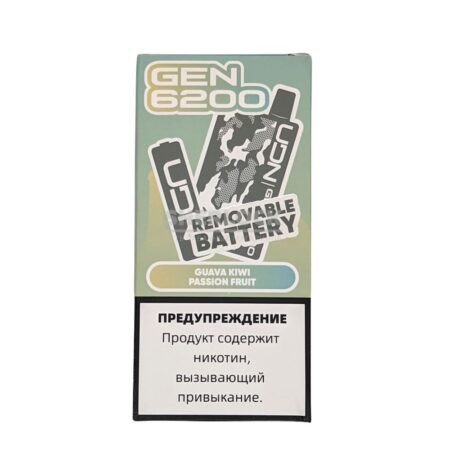 Электронная сигарета UDN GEN 6200 (Гуава манго маракуйя)