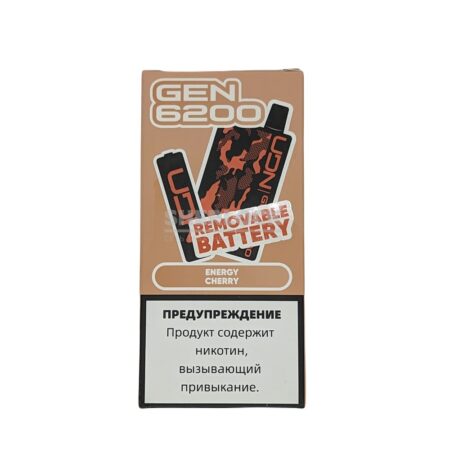 Электронная сигарета UDN GEN 6200 (Энергетик вишнёвый)