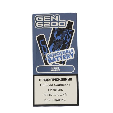 Электронная сигарета UDN GEN 6200 (Смешанные ягоды)